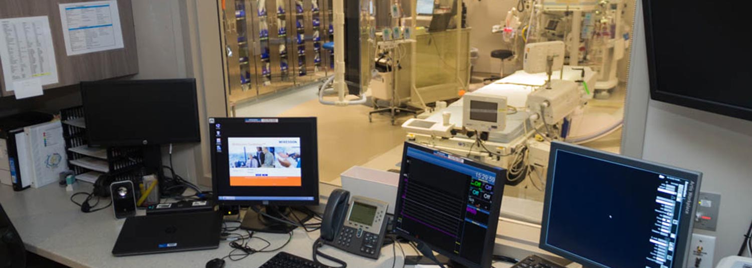 Hybrid room from control room